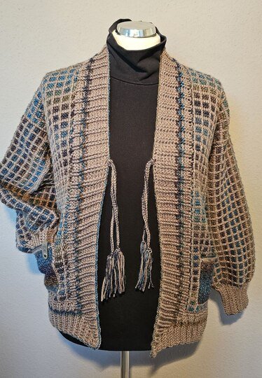 Traum-Jacke tunesisch gehäkelt