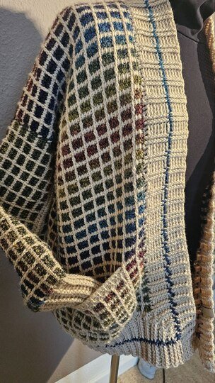 Traum-Jacke tunesisch gehäkelt