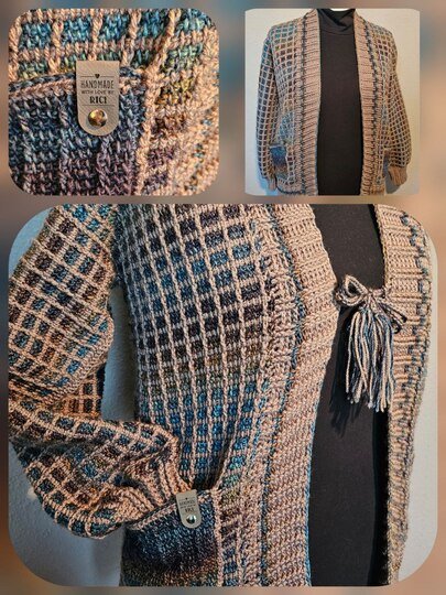 Traum-Jacke tunesisch gehäkelt