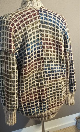 Traum-Jacke tunesisch gehäkelt