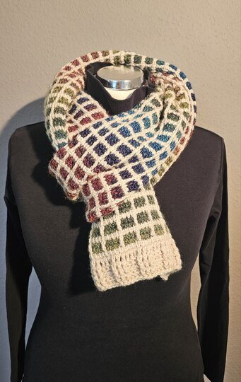 Traum-Jacke tunesisch gehäkelt