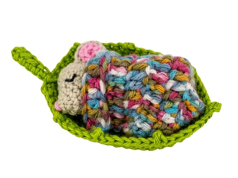 Müde Maus - Amigurumi - Häkelanleitung