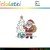 Stickdatei - Stickdesign "Weihnachtsmann mit Baum & Geschenke"