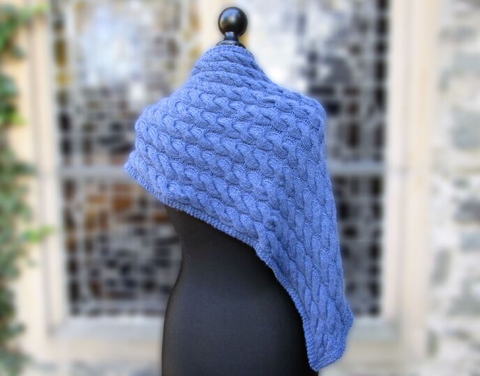 Lebenswege - Zopfmustertuch