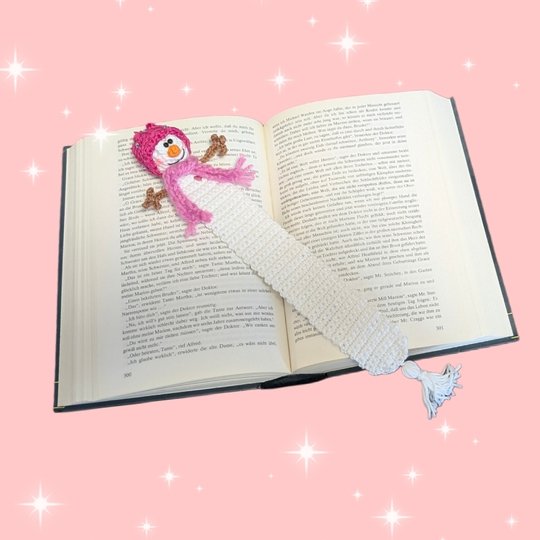 Lesezeichen Schneemann