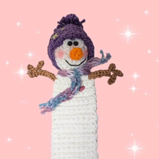 Lesezeichen Schneemann
