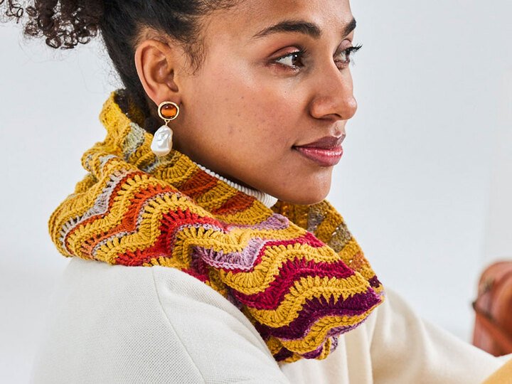 LOOP DAISY …QUER GEHÄKELT