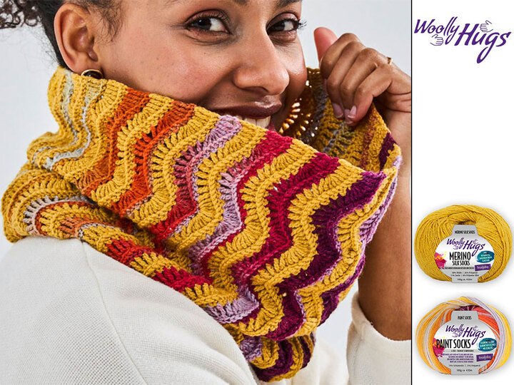 LOOP DAISY …QUER GEHÄKELT