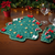 Crochet Pattern Christmas Tree Placemat for Christmas Table Decor