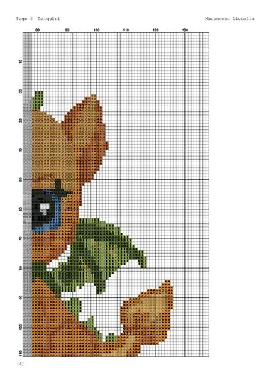 Dragon Cross Stitch Pattern • Cute Baby Dragon with Candy Cane