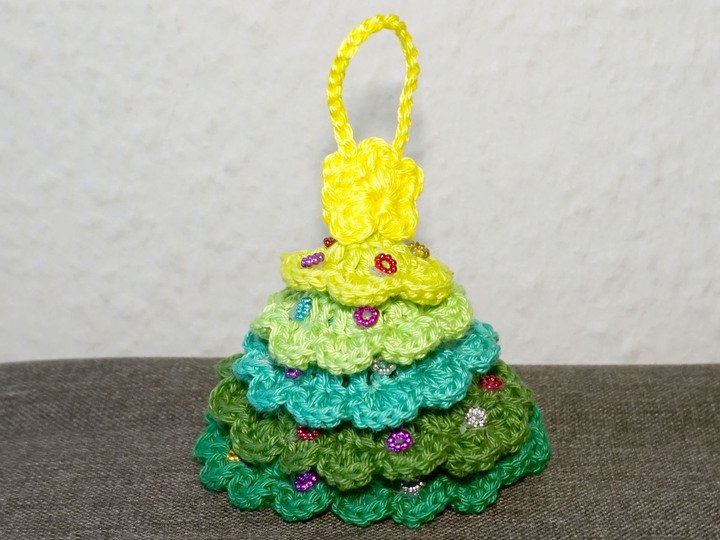 Crochet Pattern: Magical 3D Christmas Tree