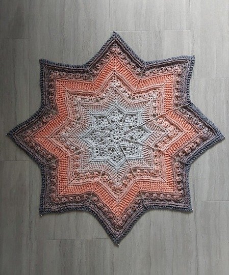 Sternendeckchen "Astraia"