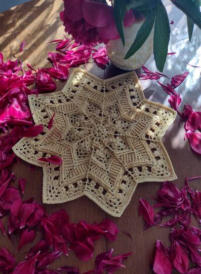 Sternendeckchen "Astraia"