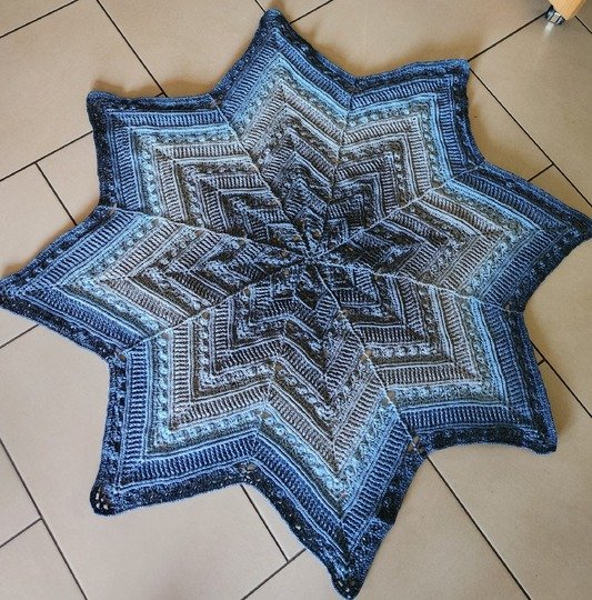 Sternendeckchen "Astraia"