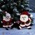 Santa Duo crochet applique