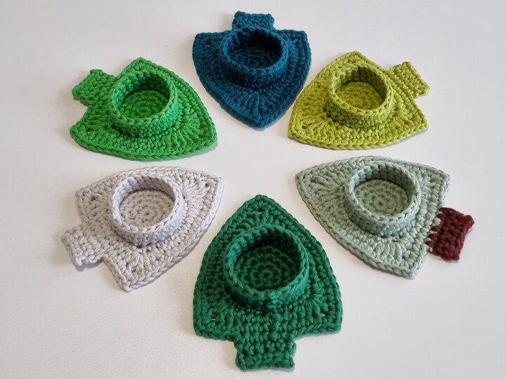 „Tannenlicht“ Teelichthalter häkeln PDF-Anleitung