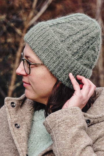 Ricardas CableHat | knitting pattern | hat, cable hat