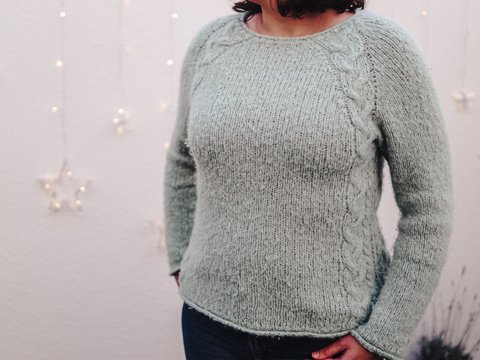 Ricarda's CableSweater | knitting pattern | sweater