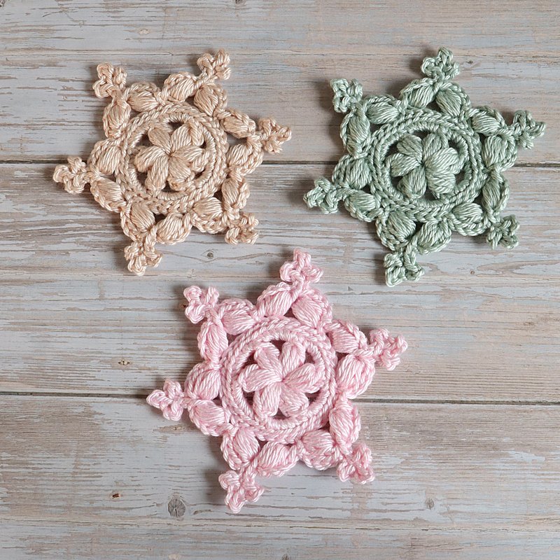 Snowflake “Little Helena” – tree ornament, gift tag, window decoration - Image 14