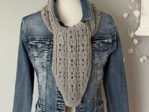 Häkelanleitung Schaltuch Wapi