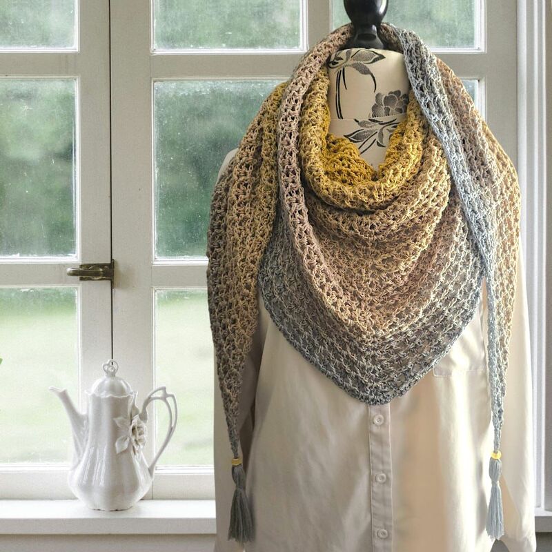 Häkelanleitung Dreieckstücher, Loop, Schals Kasuma - Bild 3