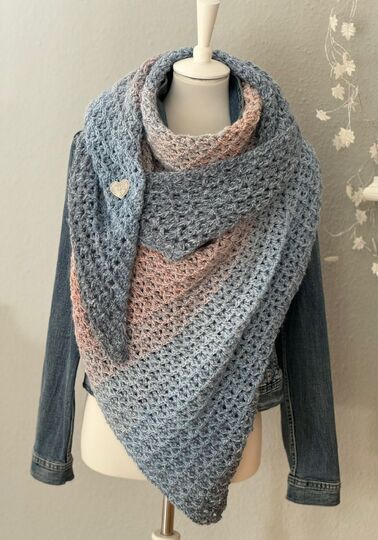 Häkelanleitung Dreieckstücher, Loop, Schals Kasuma