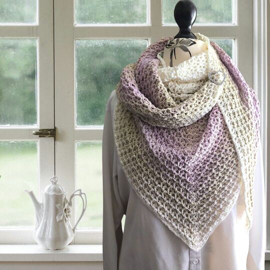 Häkelanleitung Dreieckstücher, Loop, Schals Kasuma