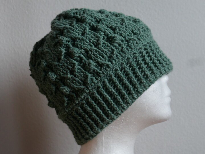 Häkelanleitung Mütze Viktoria - ein Blickfang