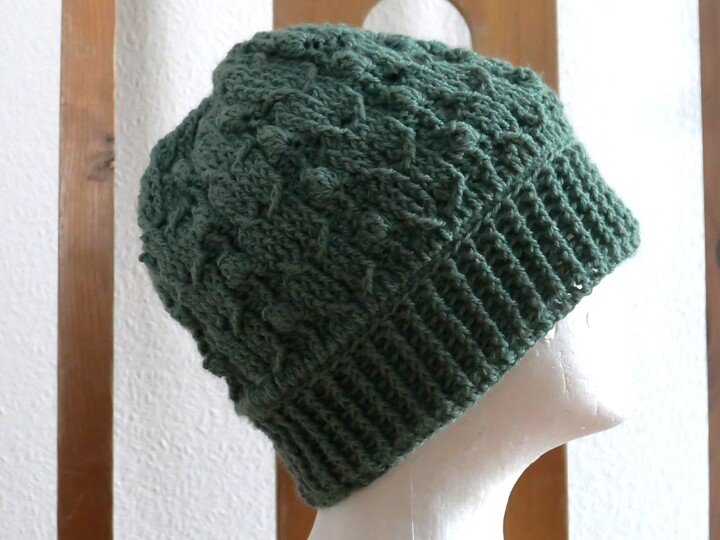 Häkelanleitung Mütze Viktoria - ein Blickfang