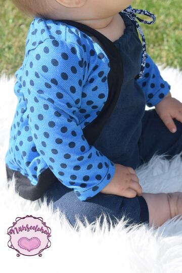 Schnittmuster Kinder Cardigan – Größe 74 bis 146 - Raffärmel & Kapuze