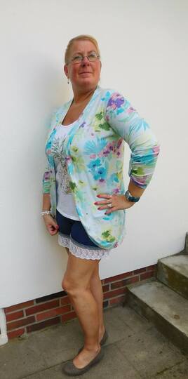 Schnittmuster Damen Cardigan – Groessen 32 bis 50 – Mit Kapuze oder Buendch