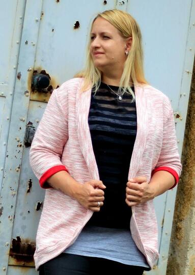 Schnittmuster Damen Cardigan – Groessen 32 bis 50 – Mit Kapuze oder Buendch