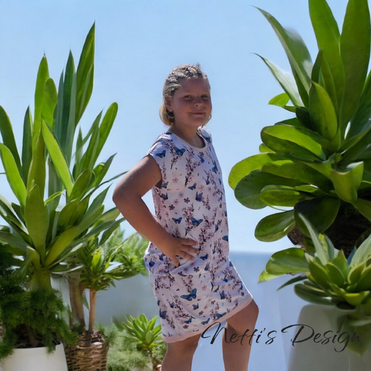 Schnittmuster Oversized Kleid – Groessen 32 bis 46 – Hoodie Kleid