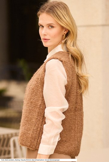 Pullunder mit V-Ausschnitt