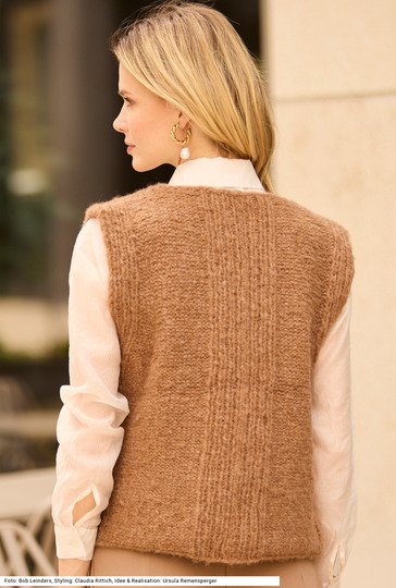 Pullunder mit V-Ausschnitt