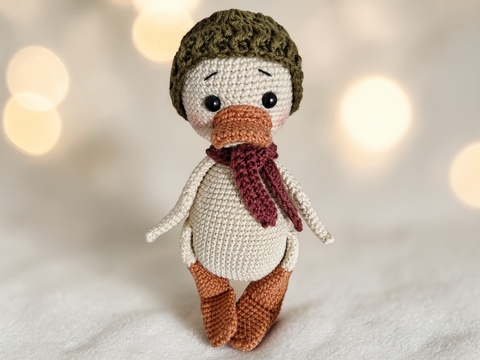 PDF Häkelanleitung Amigurumi Ente Katrinchen