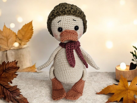 PDF Häkelanleitung Amigurumi Ente Katrinchen