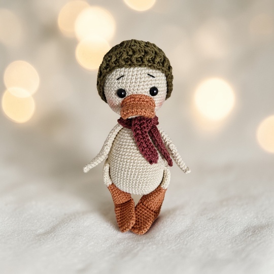 PDF Häkelanleitung Amigurumi Ente Katrinchen