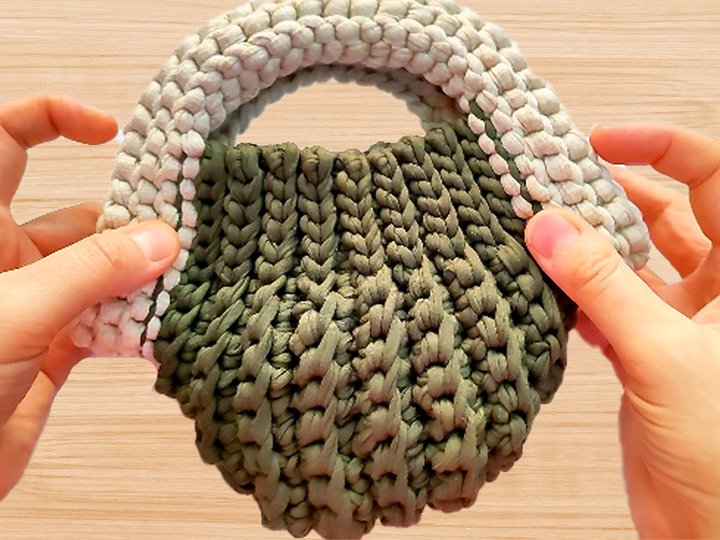 Crochet Bag Pattern PDF + Video Tutorial (English Only)