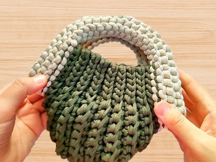 Crochet Bag Pattern PDF + Video Tutorial (English Only)