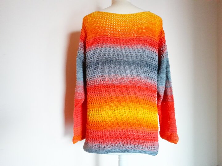 Häkelanleitung: RVO-Pullover "Herbstgefühle"