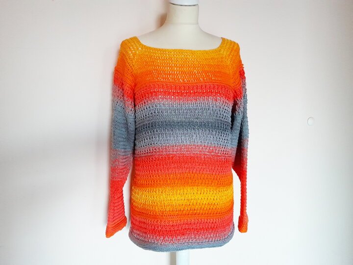 Häkelanleitung: RVO-Pullover "Herbstgefühle"