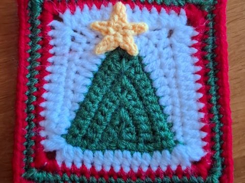 Weihnachts - Granny - Square