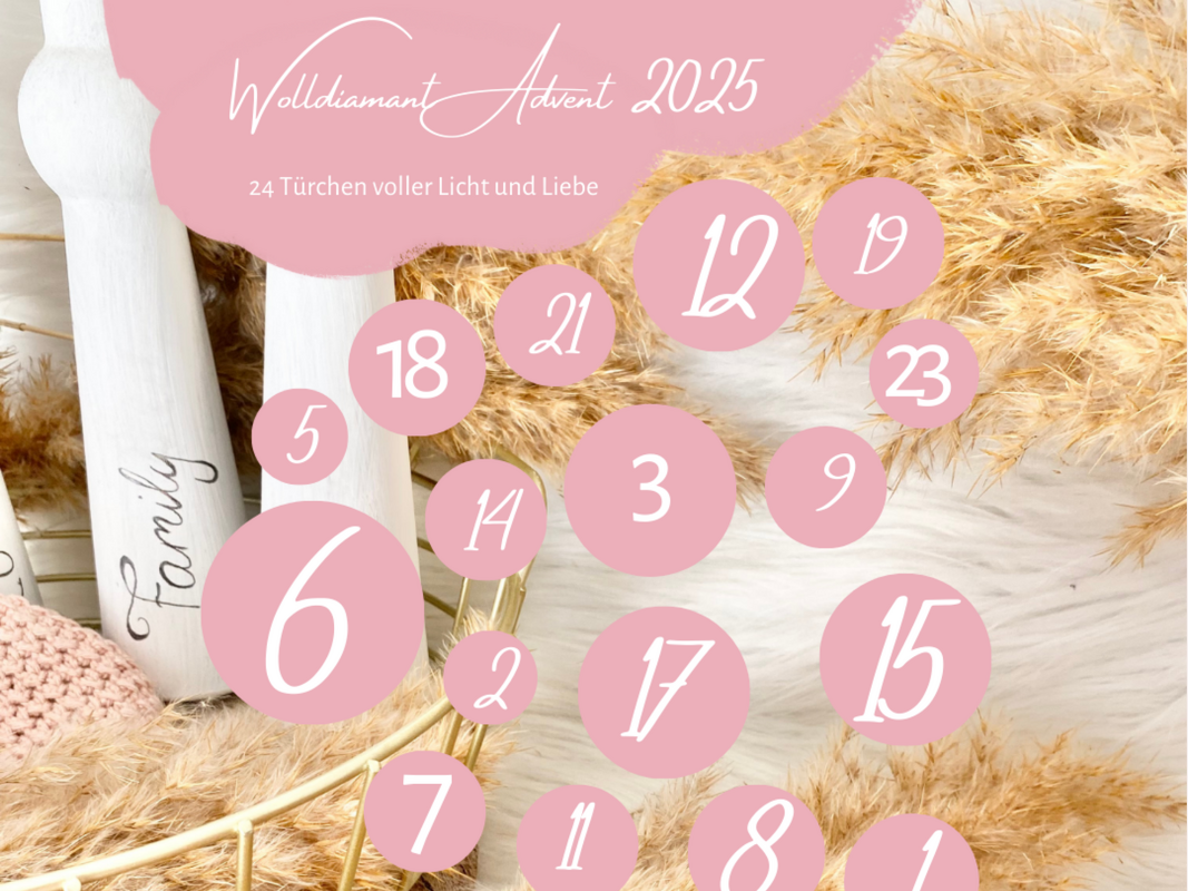 Wolldiamant Advent- 24 Türchen voller Licht und Liebe, Häkelanleitungen