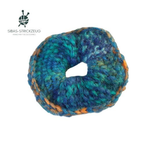 Kostenlose Strickanleitung PearlDream Scrunchie stricken im Perlmuster