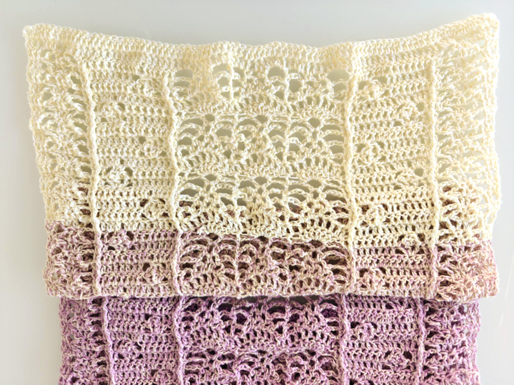 Schal "Kaminfeuer" - luftig warm in die kühle Jahreszeit