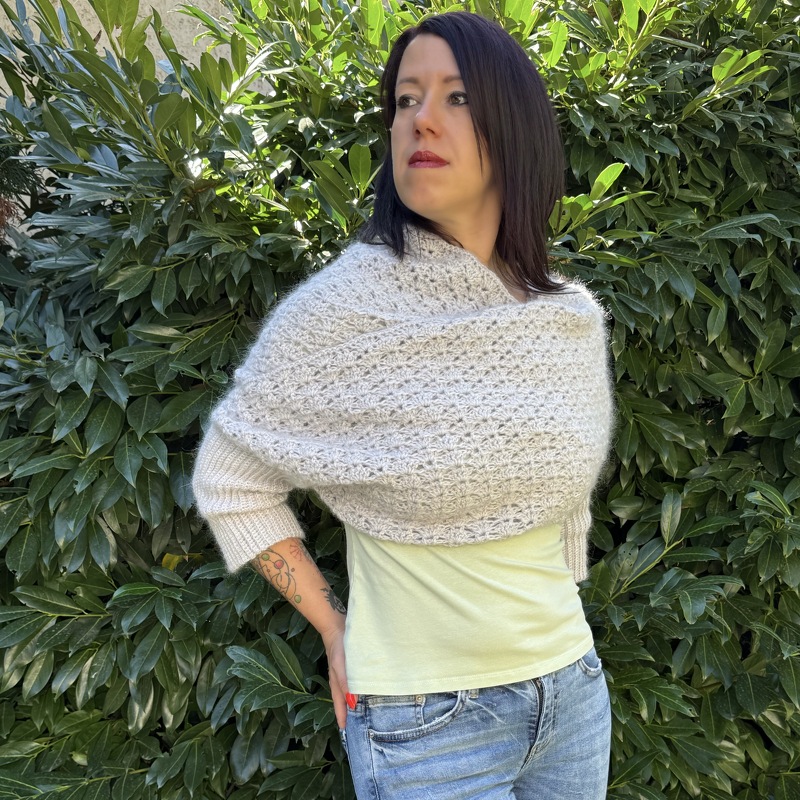 Silma Sweater Scarf - Häkeln