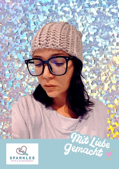 Crochet Pattern: Easy Ribbed Beanie for Beginners