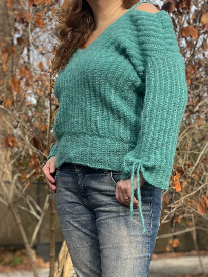 Crochet Pattern Sweater "Winter Dream"