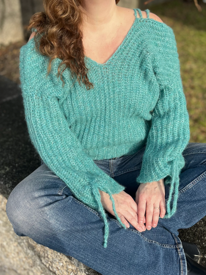 Crochet Pattern Sweater "Winter Dream"